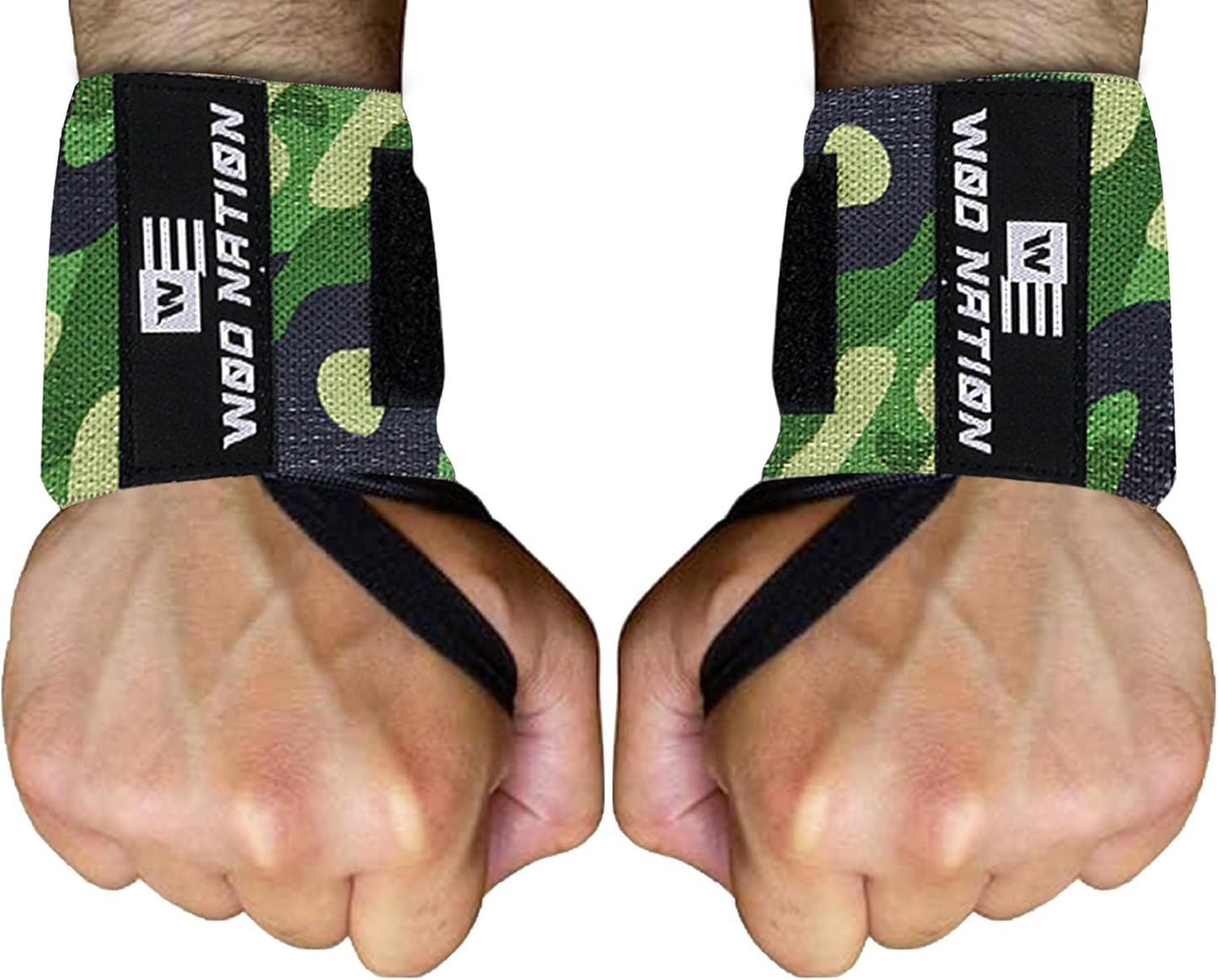 Wrist Wraps for Weightlifting, Professional Gym Wrist Straps W/Thumb Loop, Wrist Wraps for Men & Women, Wrist Support Wraps for Strength Training, Powerlifting & Bodybuilding